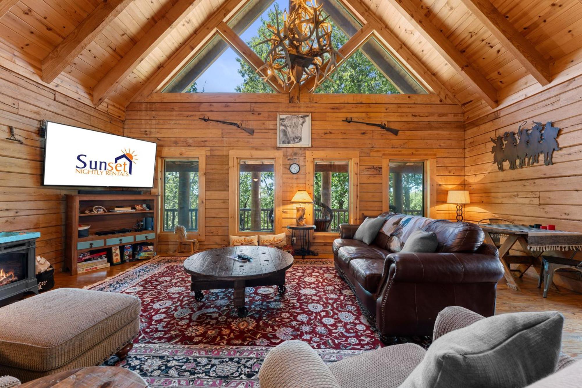 The Lazy K Cabin Cabin Branson Exterior foto